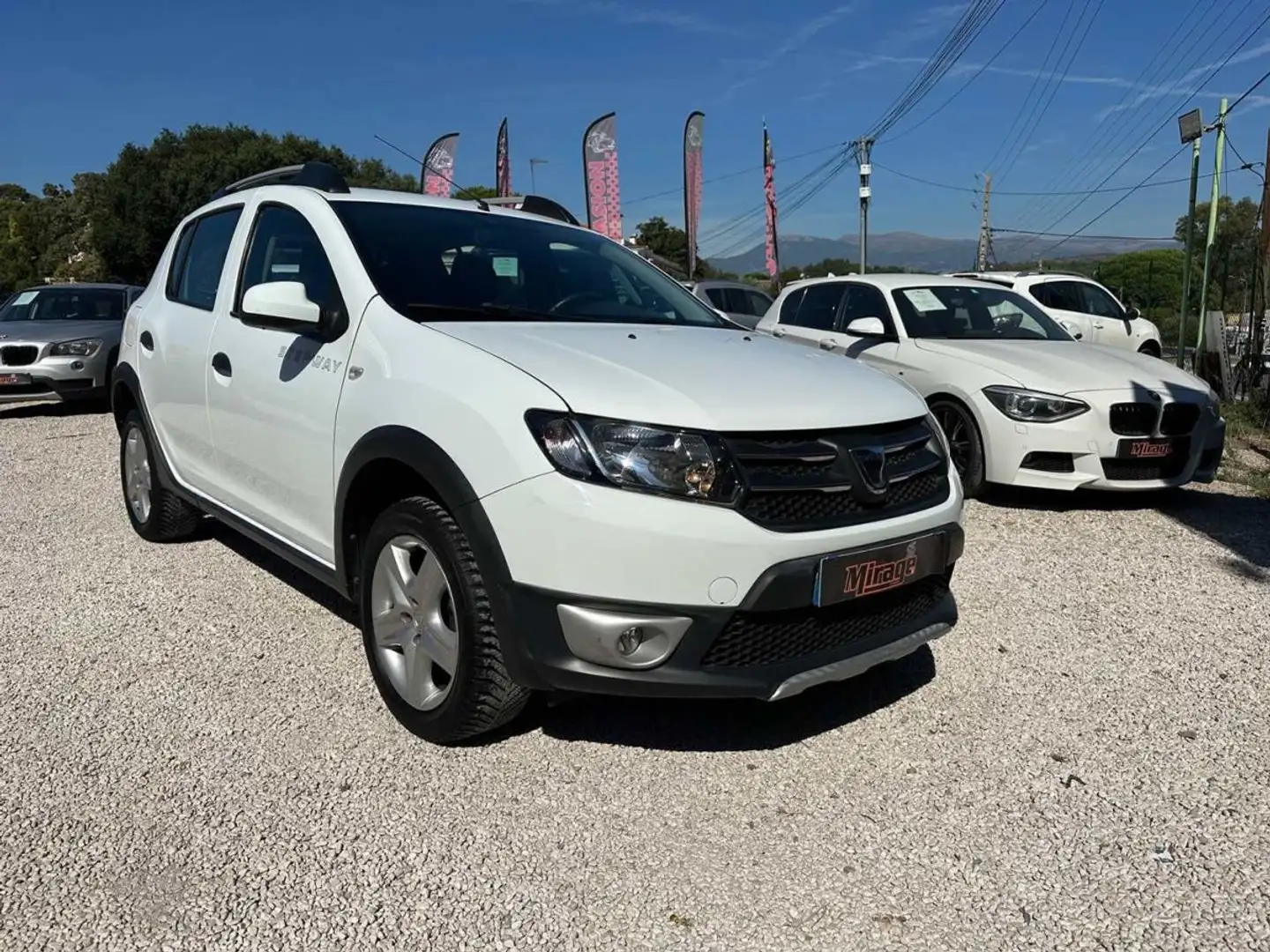 Dacia Sandero DACIA SANDERO II (2) STEPWAY 0.9 TCE 90 78650 KMS Blanc - 1