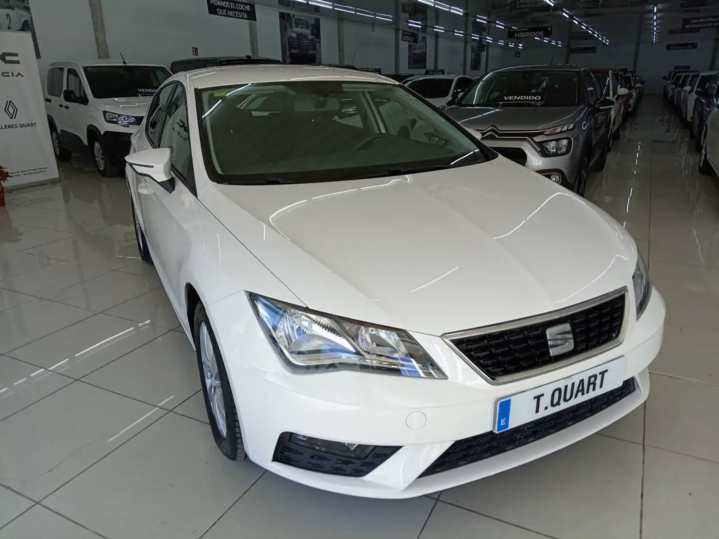 SEAT Leon 1.6TDI CR S&S Reference 115 Weiß - 2