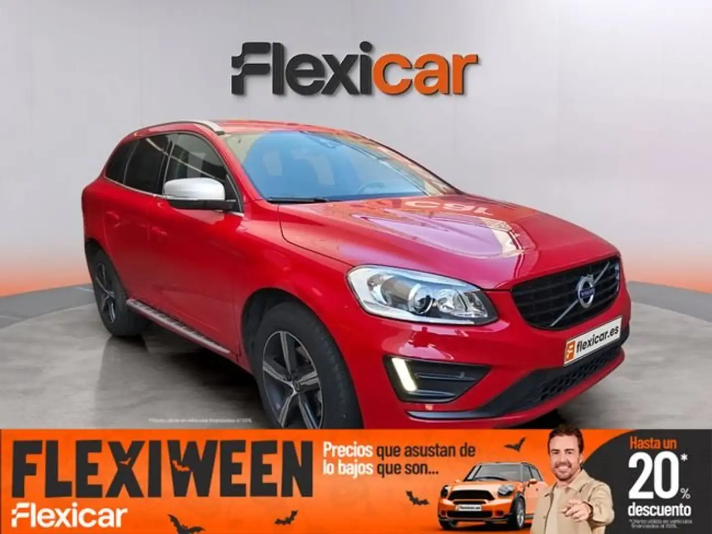 Volvo XC60 D3 R-Design Momentum Aut. 150 Rojo - 1