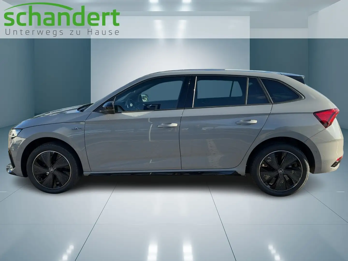 Skoda Scala 1.5 TSI Monte Carlo DSG LED Navi AHK 🚀Sofort-Verf Grau - 2