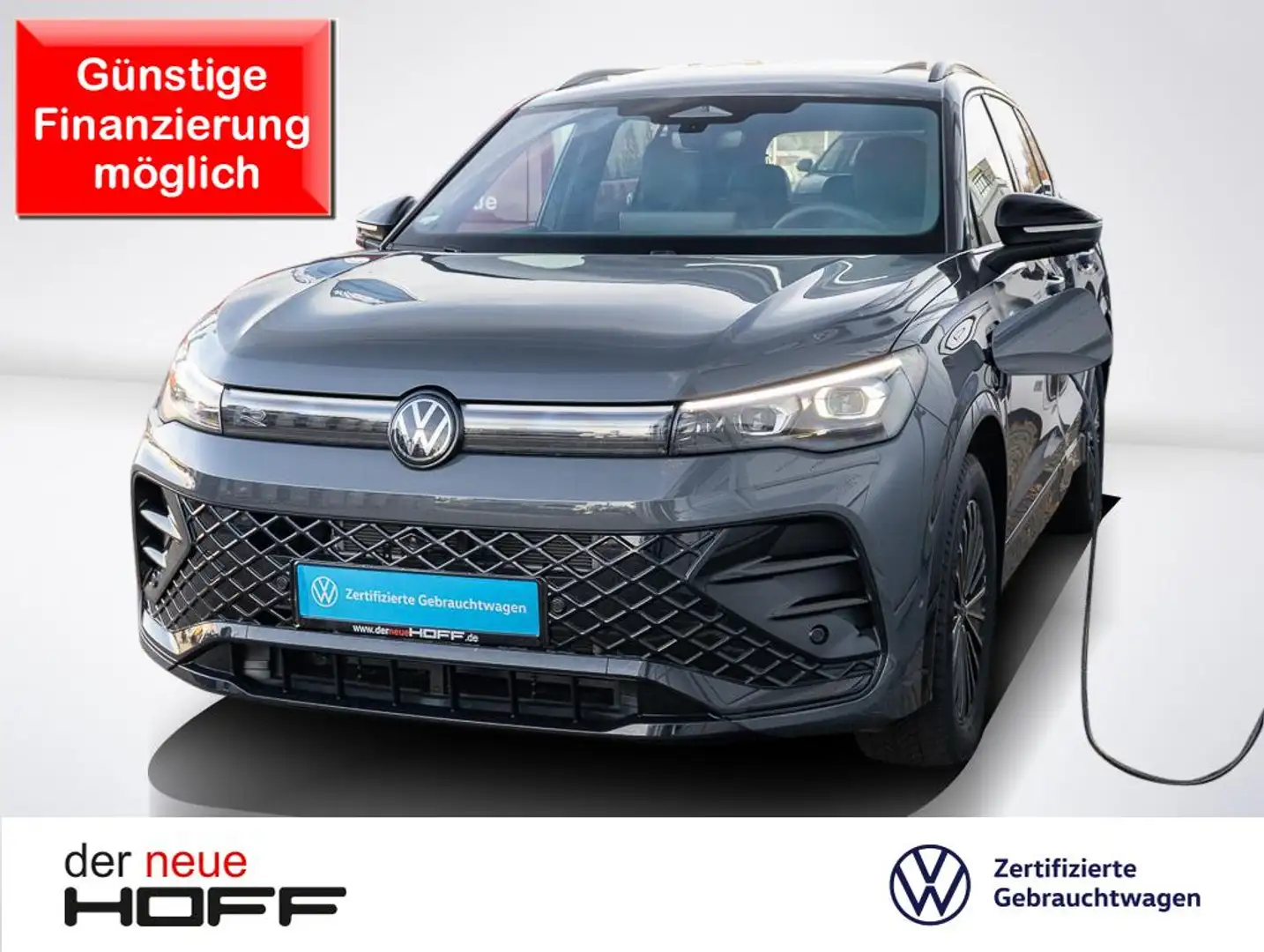 Volkswagen Tiguan 1.5 TSI eHybrid R-Line Navi AHK Panorama H&K Sound Gris - 1