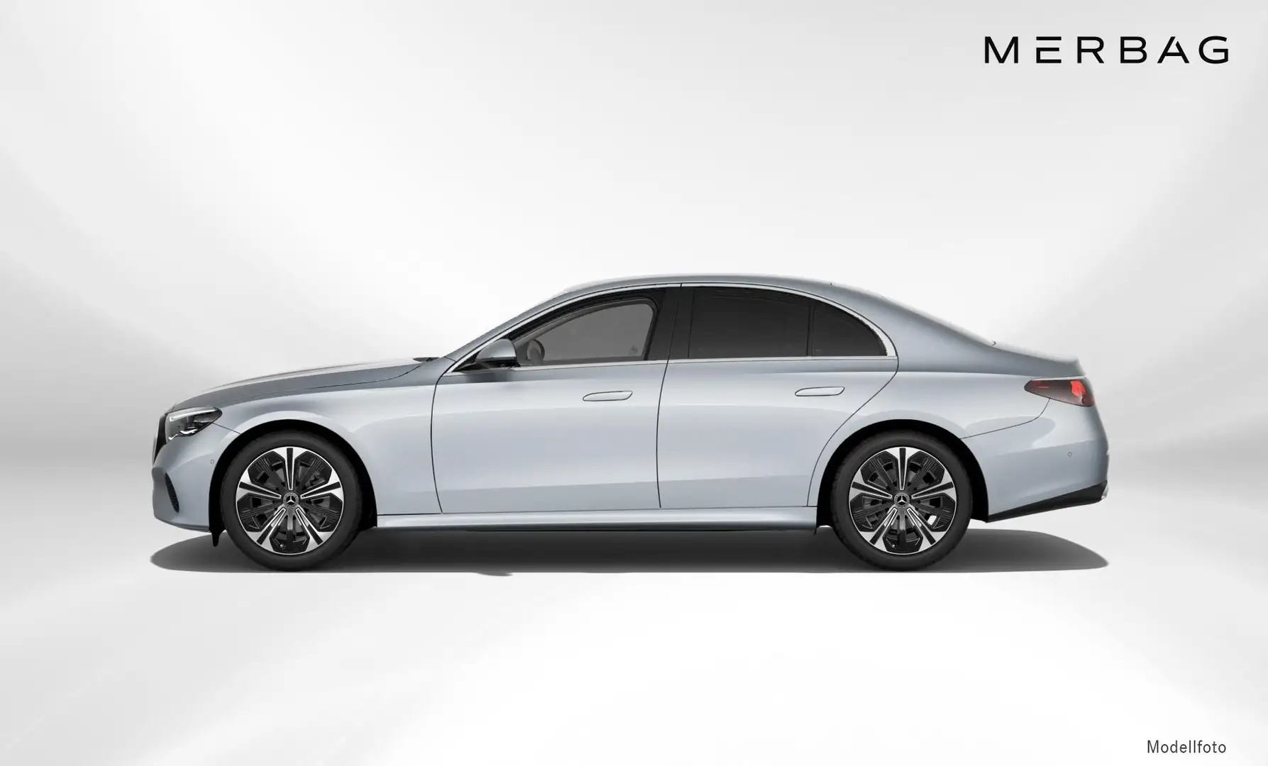 Mercedes-Benz E 220 d Limousine Advanced Plus Paket Facelift Argent - 2