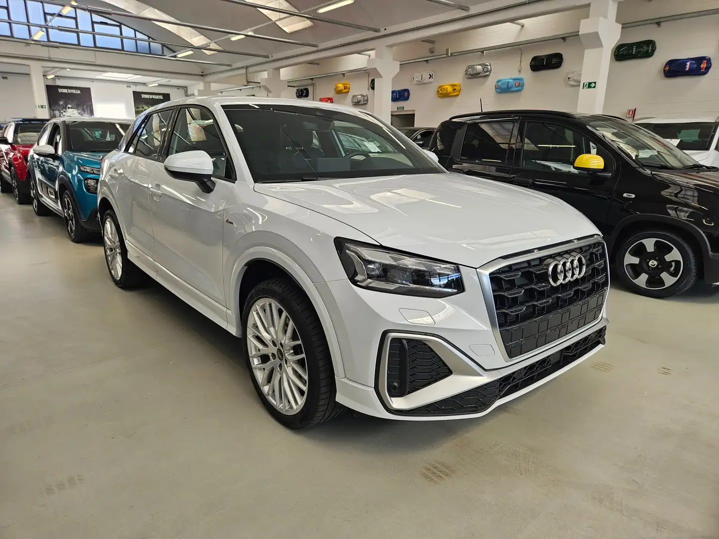 Audi Q2 Q2 30 2.0 tdi S line edition s-tronic Blanc - 1