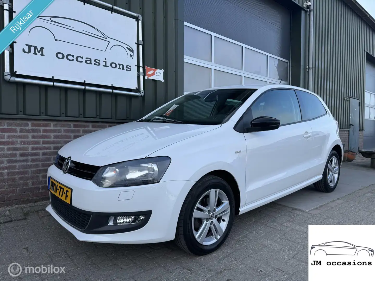 Volkswagen Polo 1.2 TSI Match|Airco|CarPlay|Cruise|Stoel vw| Blanco - 1