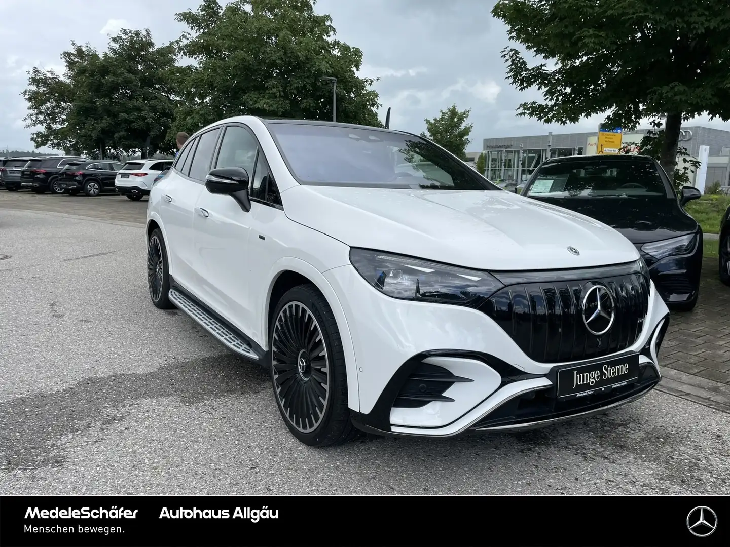 Mercedes-Benz EQE SUV EQE SUV 43 AMG Night 22" Premium Carbon TV NP144 Weiß - 2