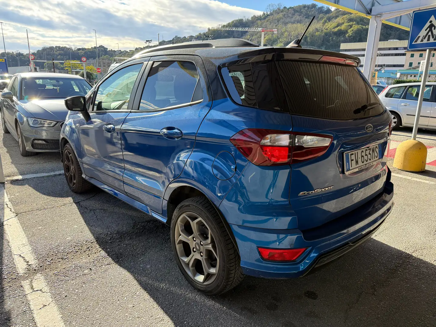 Ford EcoSport EcoSport 1.0 ecoboost ST-Line 100cv my19 Blu/Azzurro - 2