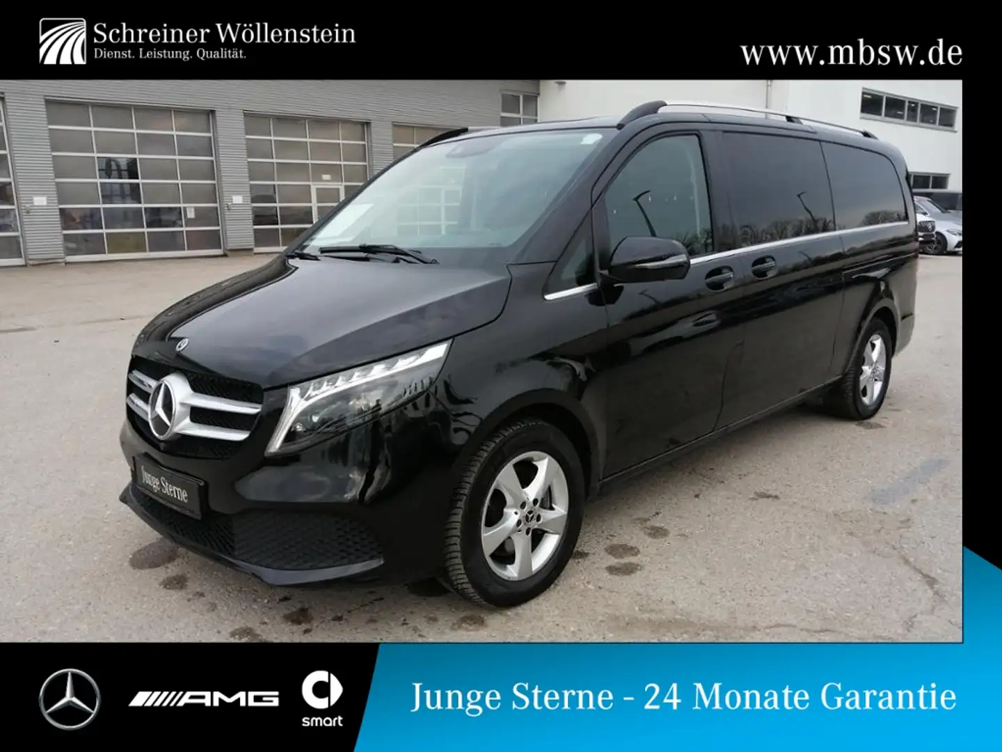 Mercedes-Benz V 300 d Avantgarde 4M XL *MBUX*Navi*Distronic* Schwarz - 1