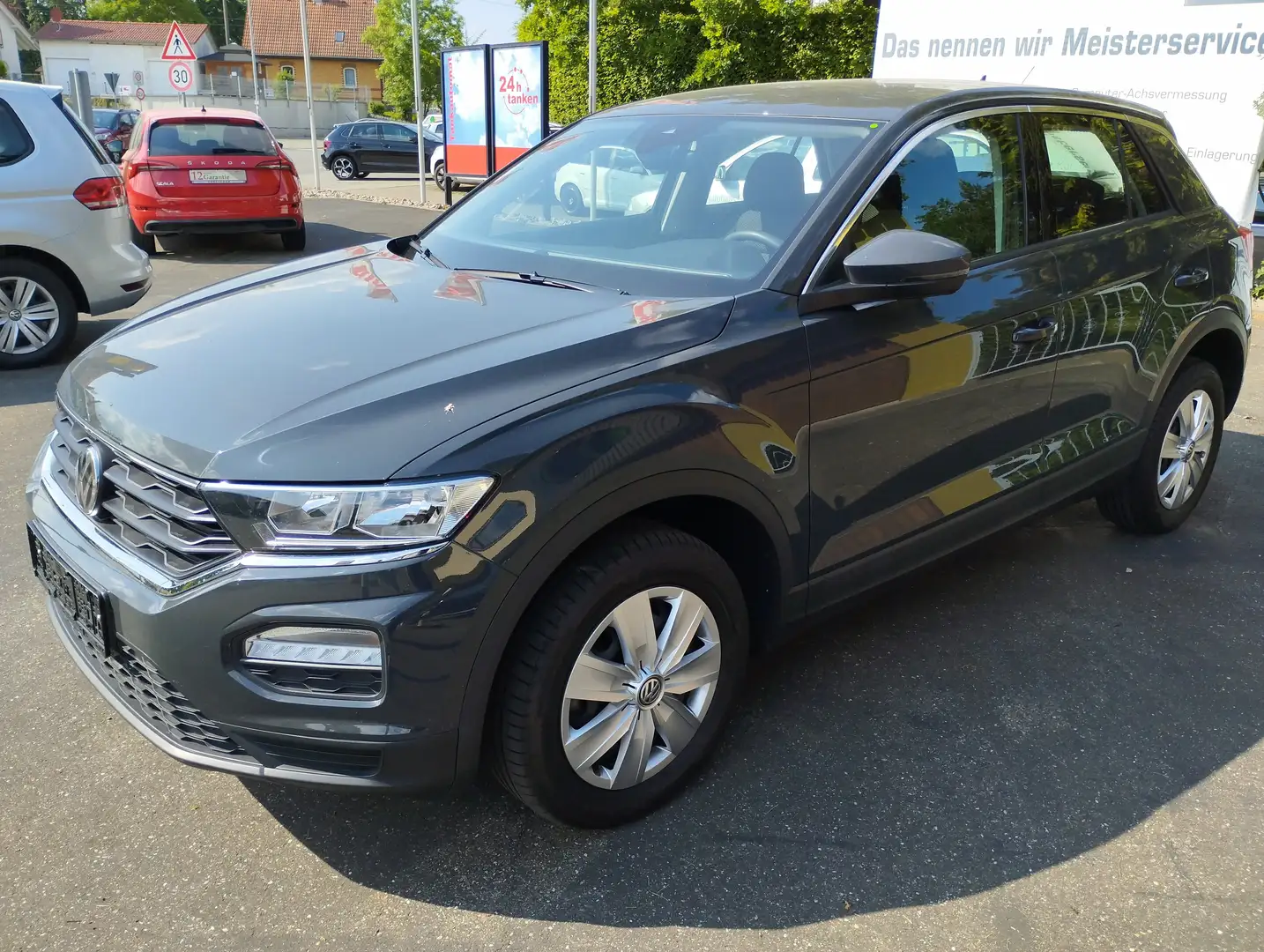 Volkswagen T-Roc 1.0 TSI Ambiente Model 2020,1.Hand Top Grau - 2