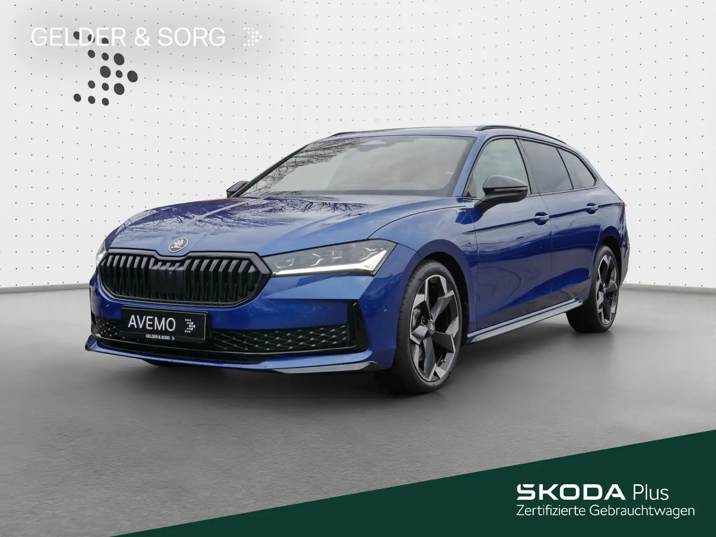 Skoda Superb Combi Sportline 2.0 TDI AHK*Matrix*HuD Azul - 1