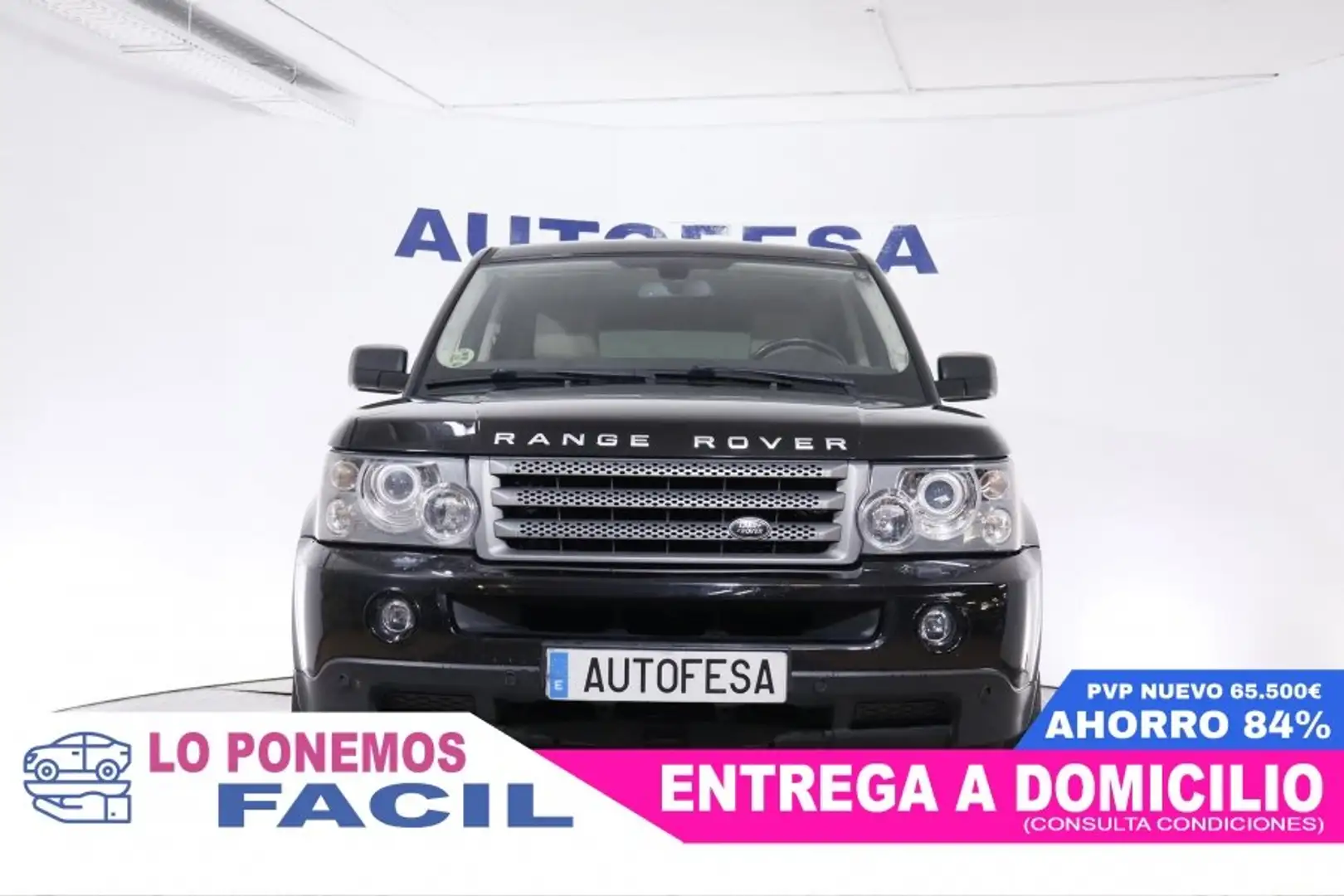 Land Rover Range Rover Sport 2.7 TDV6 HSE 190CV 5P AUTO 4X4# NAVY, XENON, CUERO Noir - 2