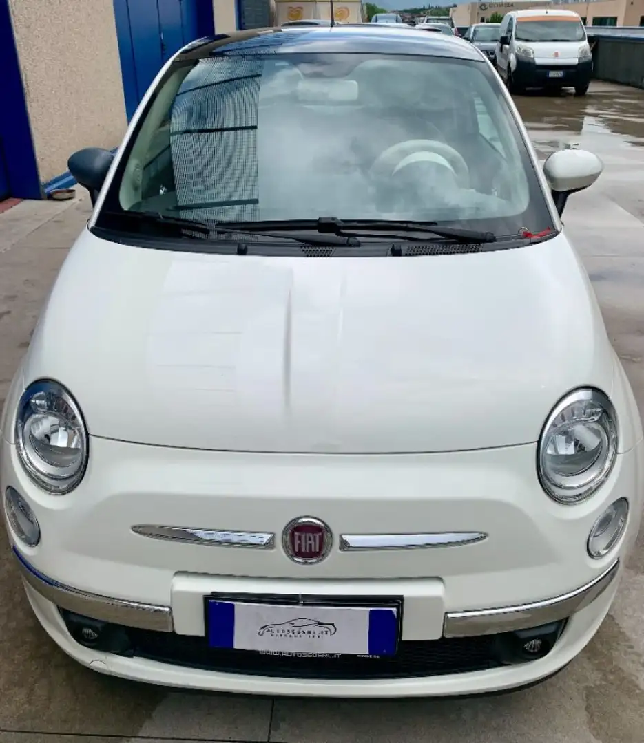 Fiat 500 1.2 Lounge AUTOMATICA Bianco - 2