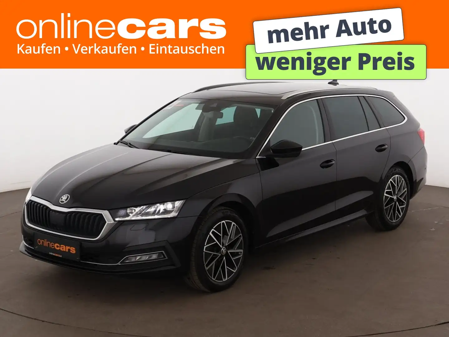 Skoda Octavia Combi 2.0 TDI Style Aut MATRIX RADAR NAVI Schwarz - 1