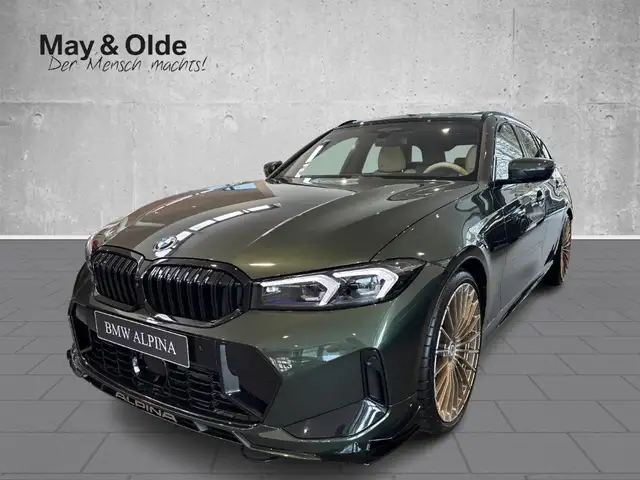 Alpina B3 GT Touring Lavalina Tri-Color Elfenbein Malachitgr