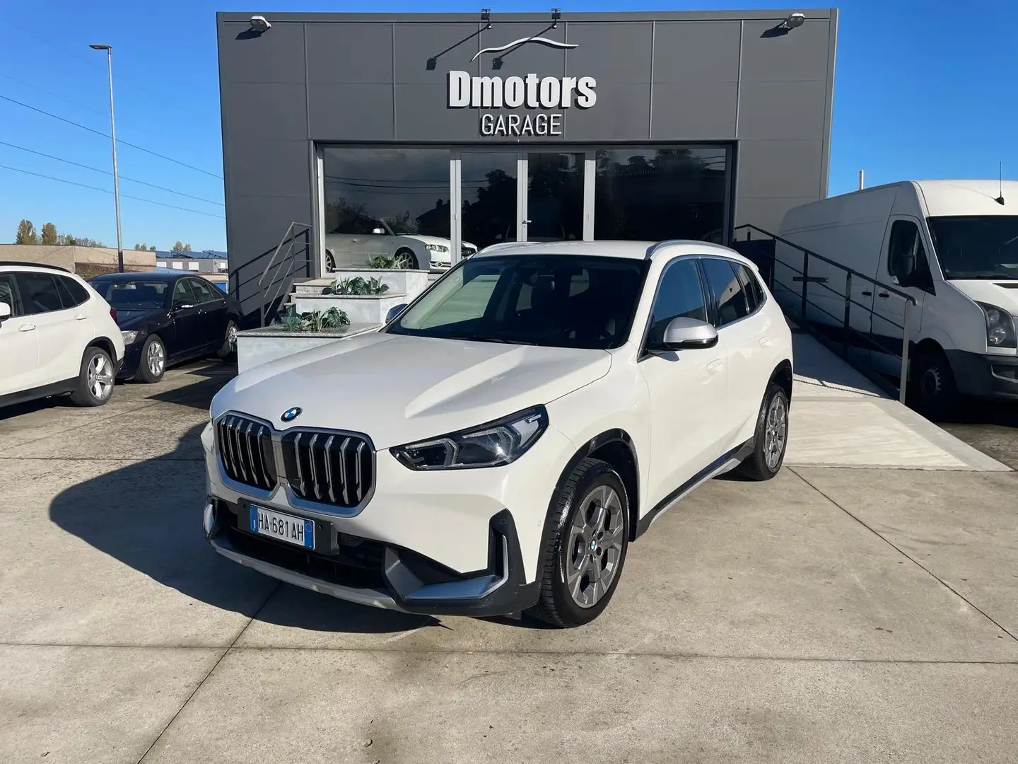 BMW X1 X1 sdrive18d X-Line auto-UNICOPROPRIETARIO- Bianco - 1