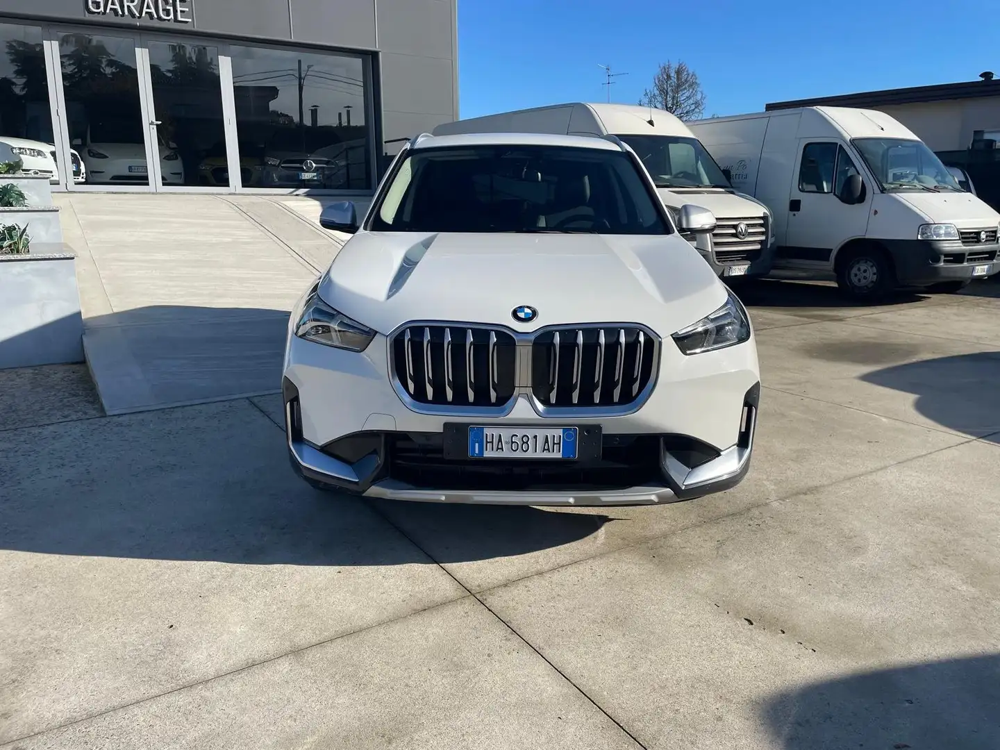 BMW X1 X1 sdrive18d X-Line auto-UNICOPROPRIETARIO- Bianco - 2