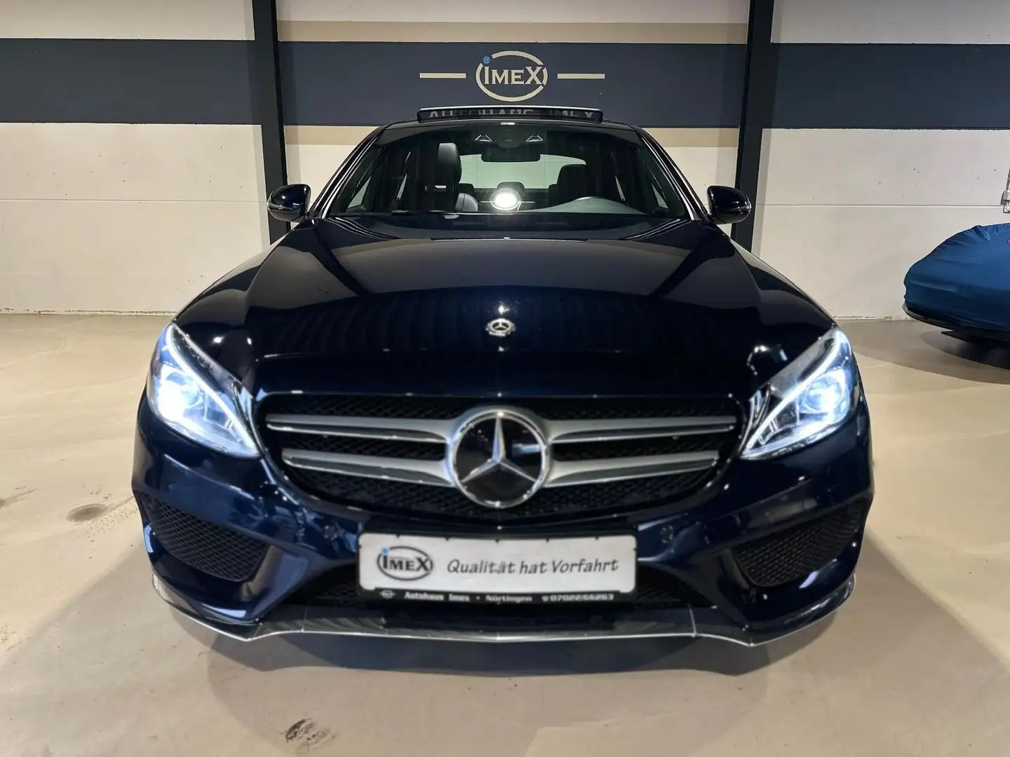 Mercedes-Benz C 250 AMG Line*PANO*LED*NAVI*RHKAM*DISTRONIC* Blau - 2