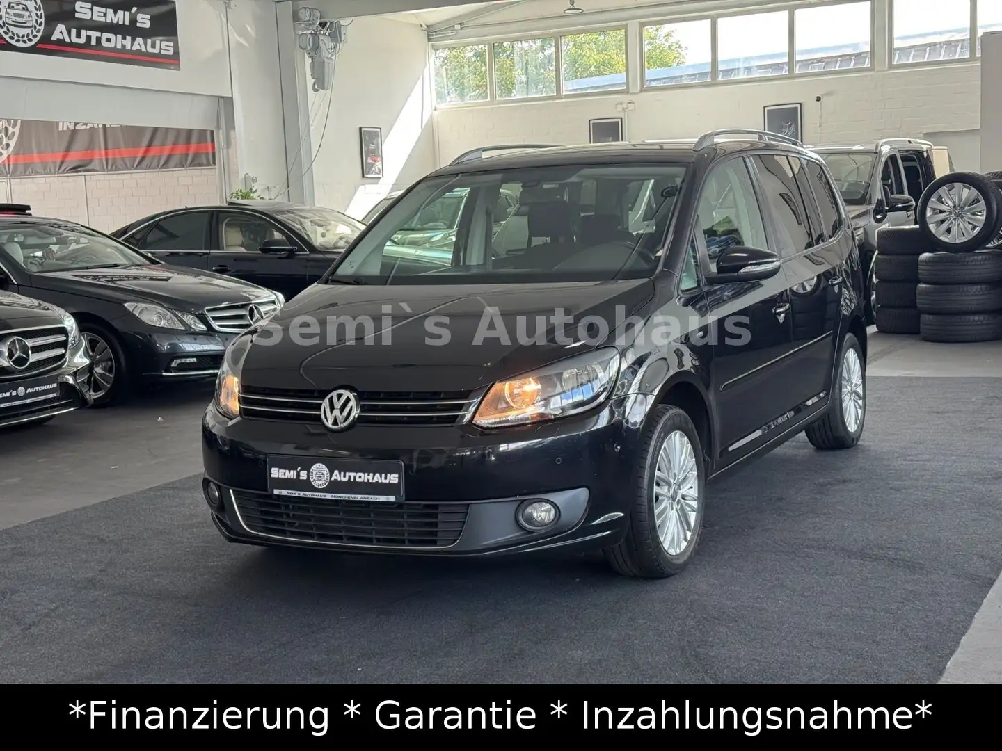 Volkswagen Touran Cup 1.6 TDI |7-Sitzer|STANDHEIZUNG| AHK Schwarz - 1