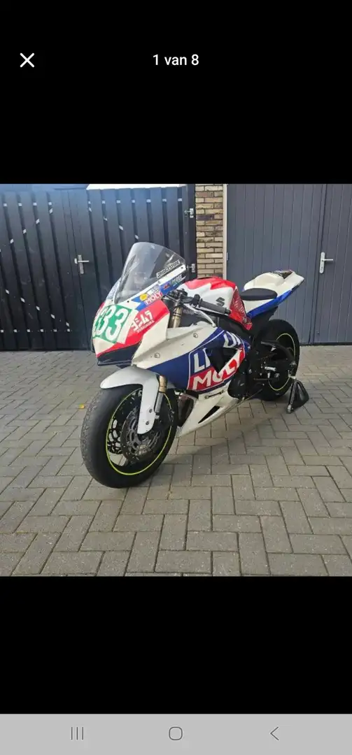 Suzuki GSX-R 600 Wit - 2