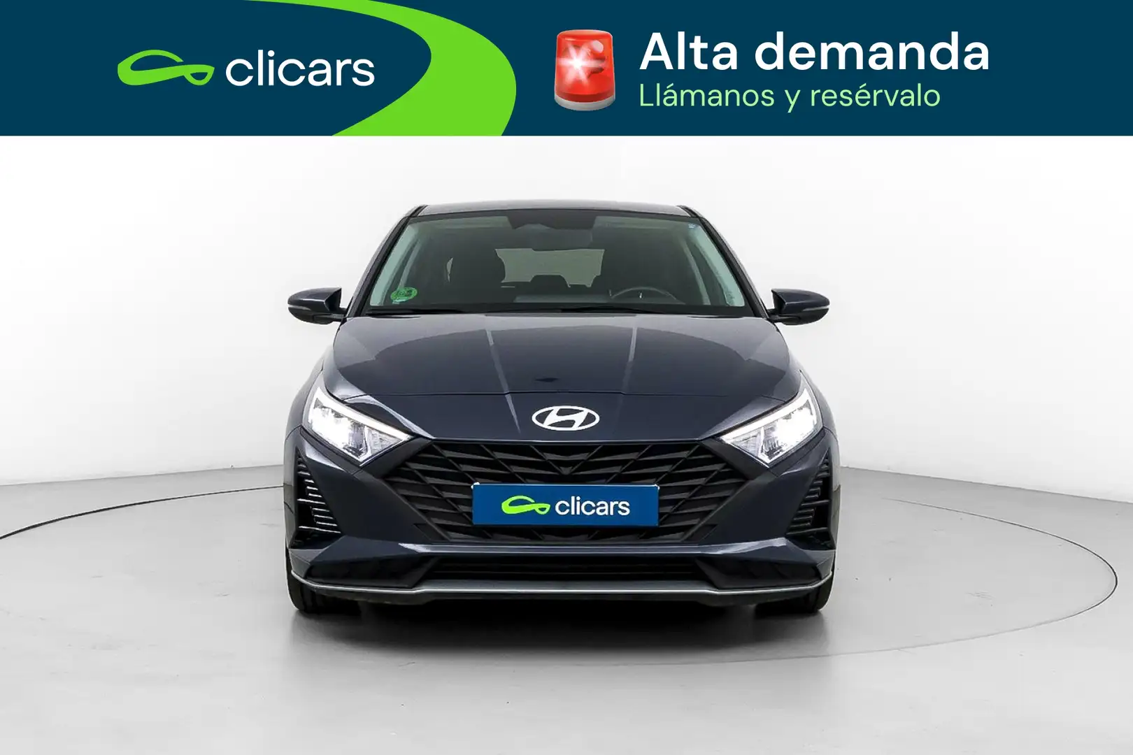 Hyundai i20 1.2 MPI Klass Gris - 2