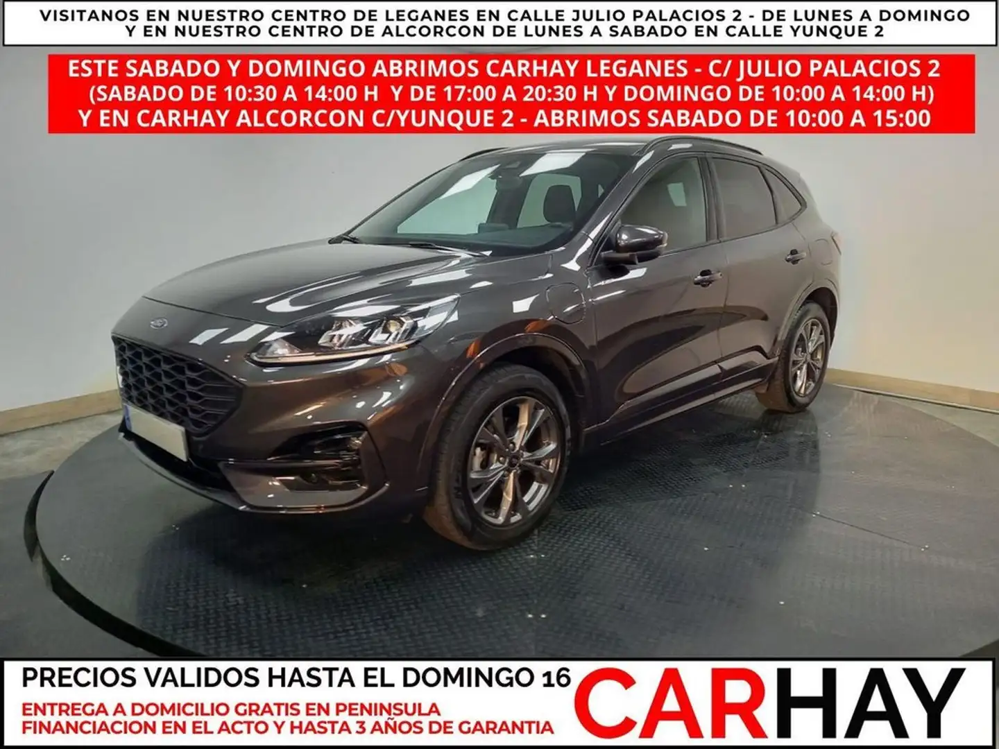 Ford Kuga ST-LINE 2.5 DUR.PHEV 225 Gris - 1