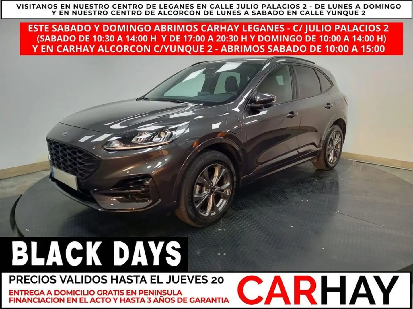 Ford Kuga ST-LINE 2.5 DUR.PHEV 225 Gris - 1