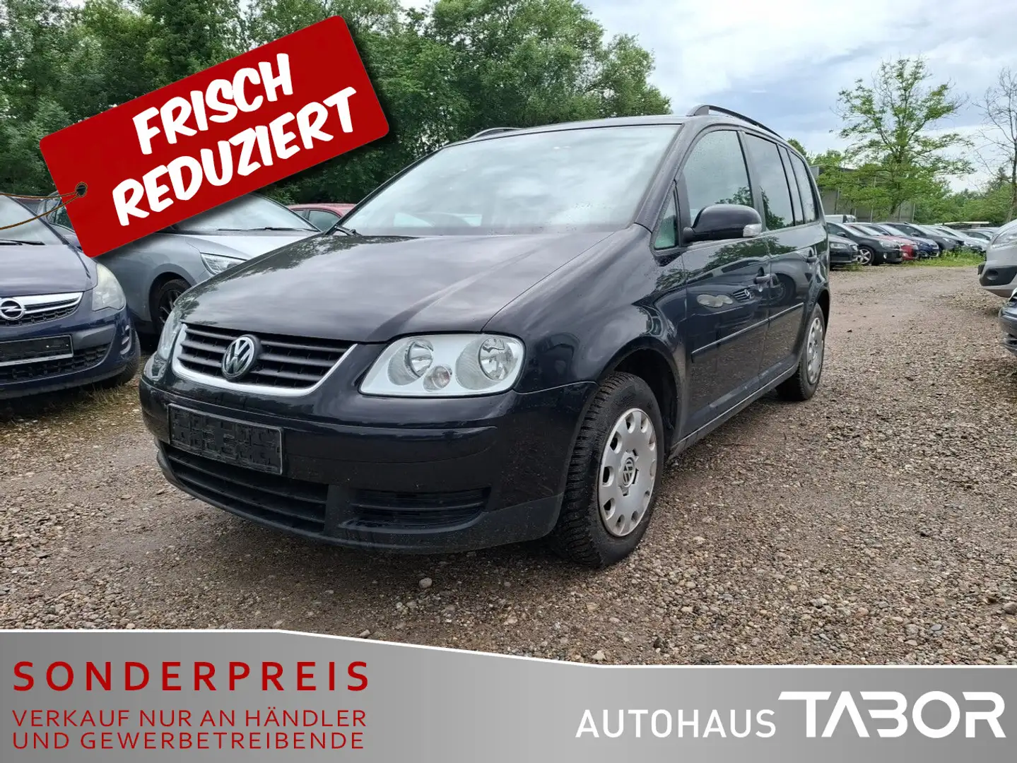 Volkswagen Touran 1.9 TDI Conceptline Klima GRA RCD 300 Noir - 1