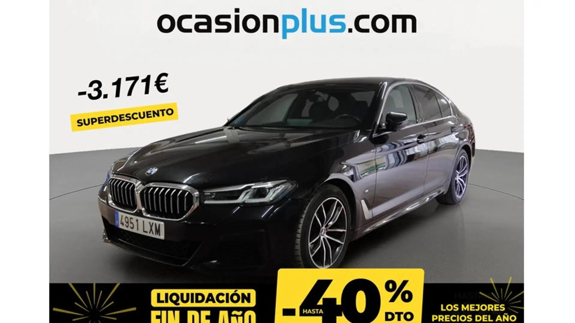 BMW 520 520dA xDrive Noir - 1