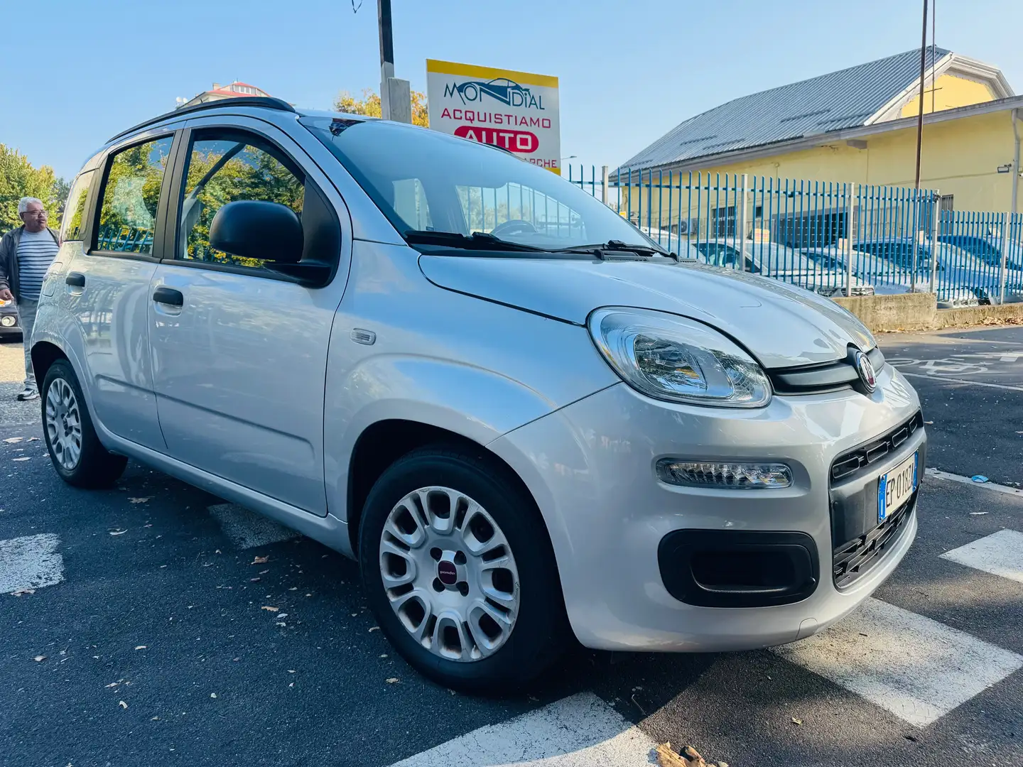 Fiat Panda Panda III 2012 1.2 easypower Easy Gpl 69cv Argento - 1