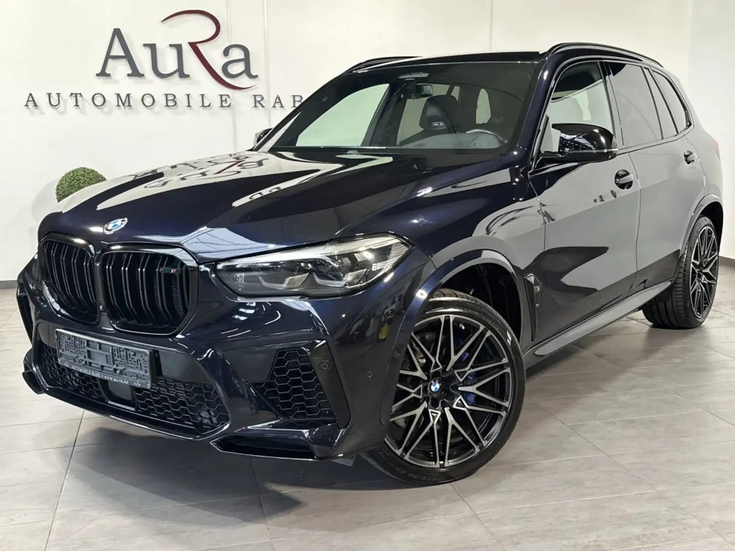 BMW X5 M Competition M DRIVER'S+NAV+LED+360GRAD+22ZO Fekete - 1