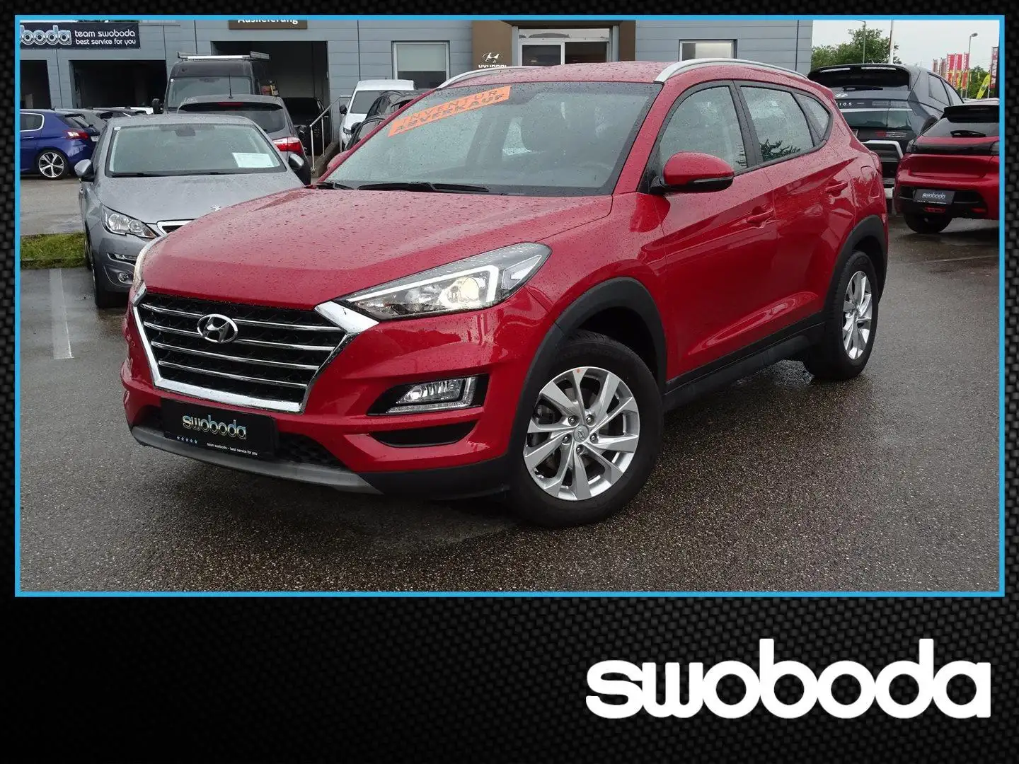 Hyundai TUCSON Tucson Level 3 1,6 T-GDi 4WD DCT Rouge - 1