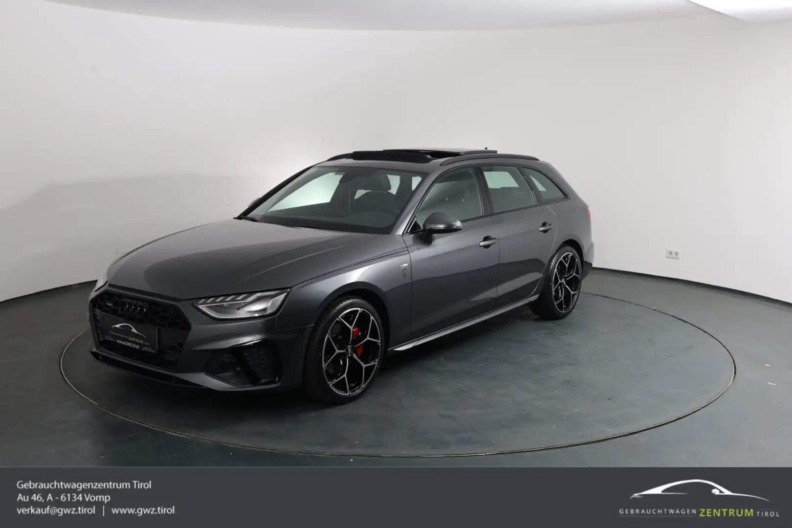 Audi A4 40 TFSI quattro S line+*PANO*BLACKPAK*TOP! Grau - 1