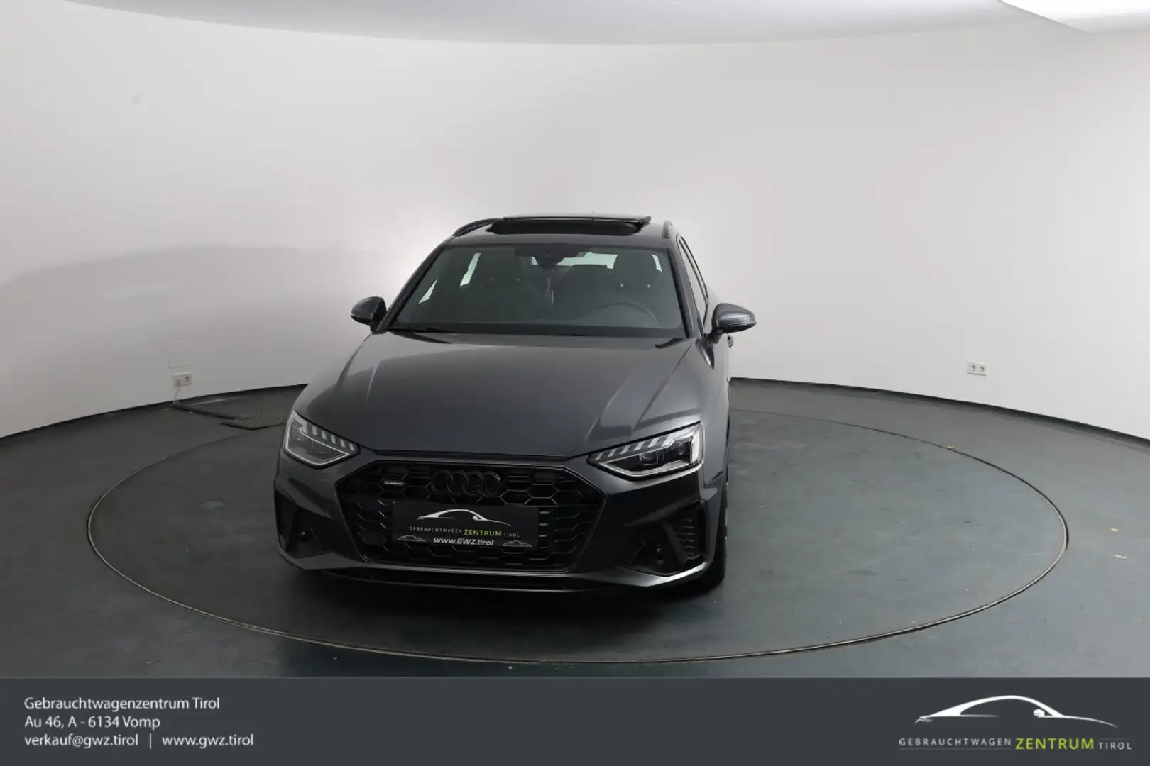 Audi A4 40 TFSI quattro S line+*PANO*BLACKPAK*TOP! Grau - 2