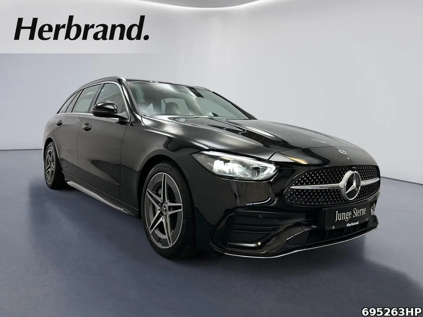 Mercedes-Benz C 220 d T AMG AHK Ambiente Kamera KEYLESS Noir - 2