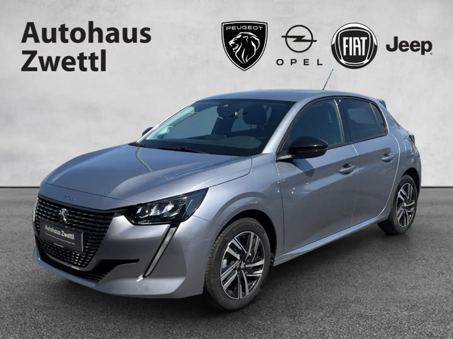 Peugeot 208 ALLURE PT 100 EAT8 Gris - 1