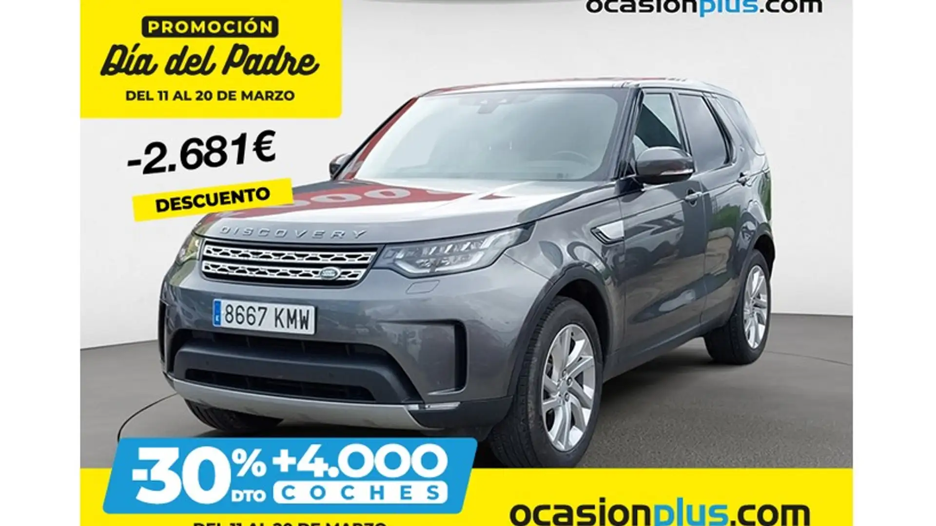 Land Rover Discovery 2.0SD4 HSE Aut. Gris - 1