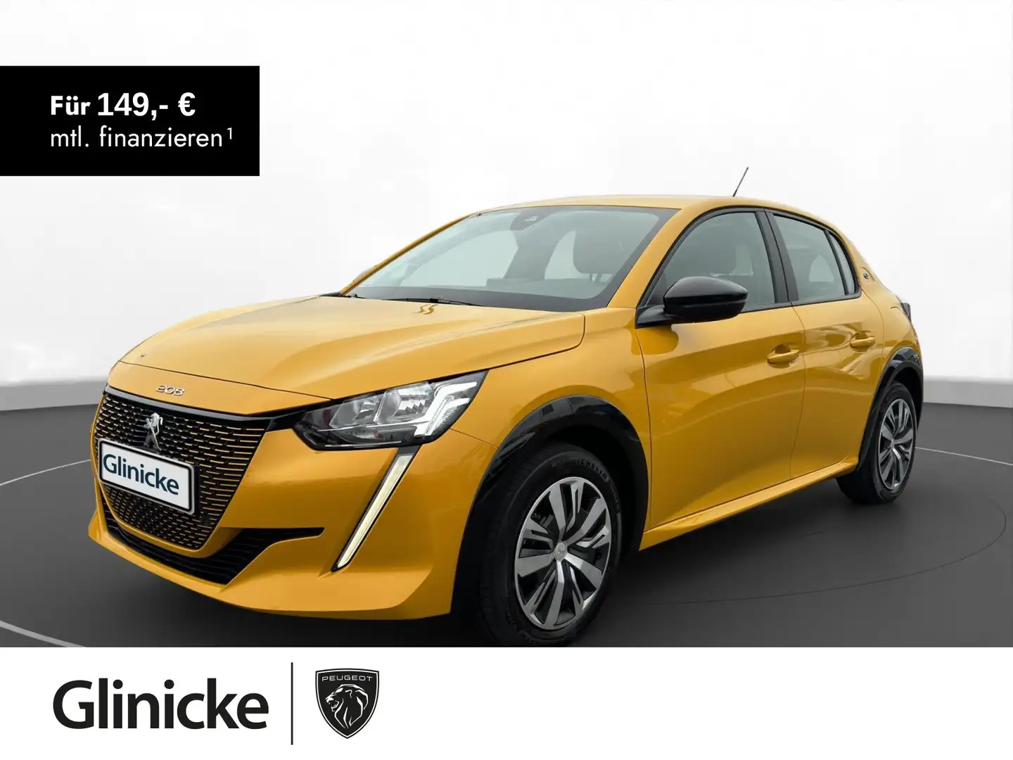 Peugeot 208 Elektro Active Klima Bluetooth ACC PDC Wärme Giallo - 1
