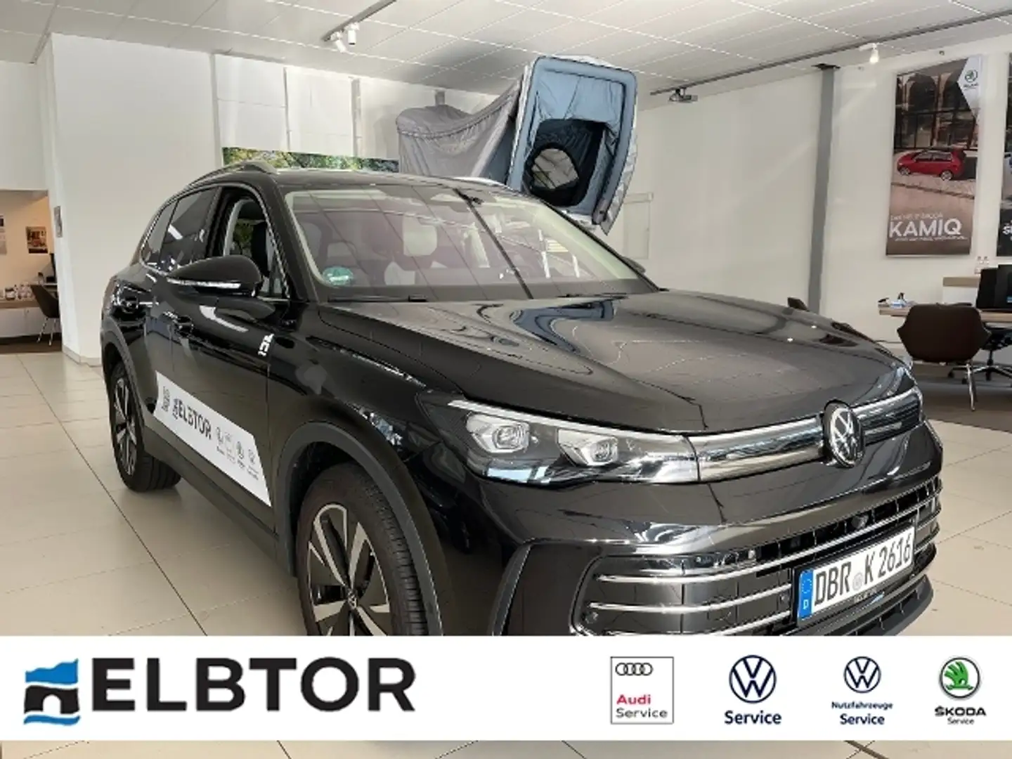 Volkswagen Tiguan Elegance 2.0 TDI DSG AHK STHZ ACC PANO Schwarz - 1