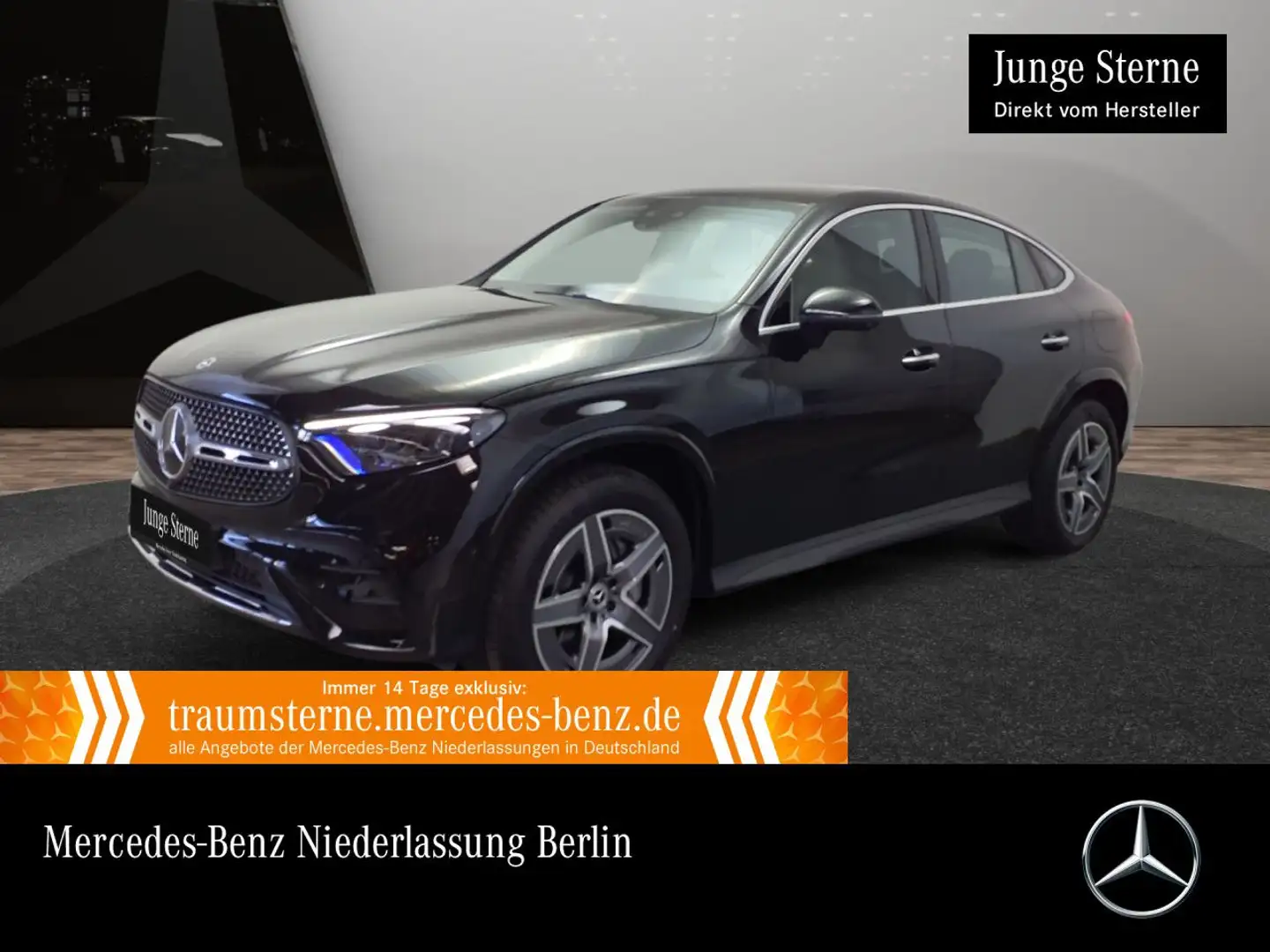 Mercedes-Benz GLC 300 e 4M AMG+360+AHK+KEYLESS+9G Schwarz - 1