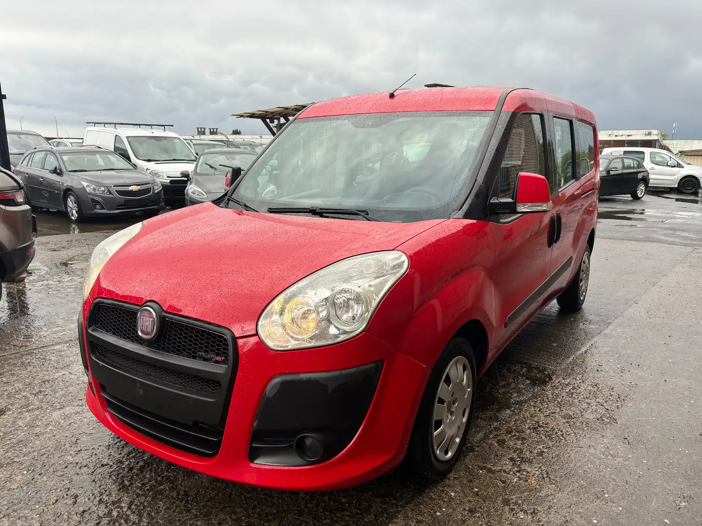 Fiat Doblo 1.3 Multijet Prêt à Immatriculer!! Roşu - 2