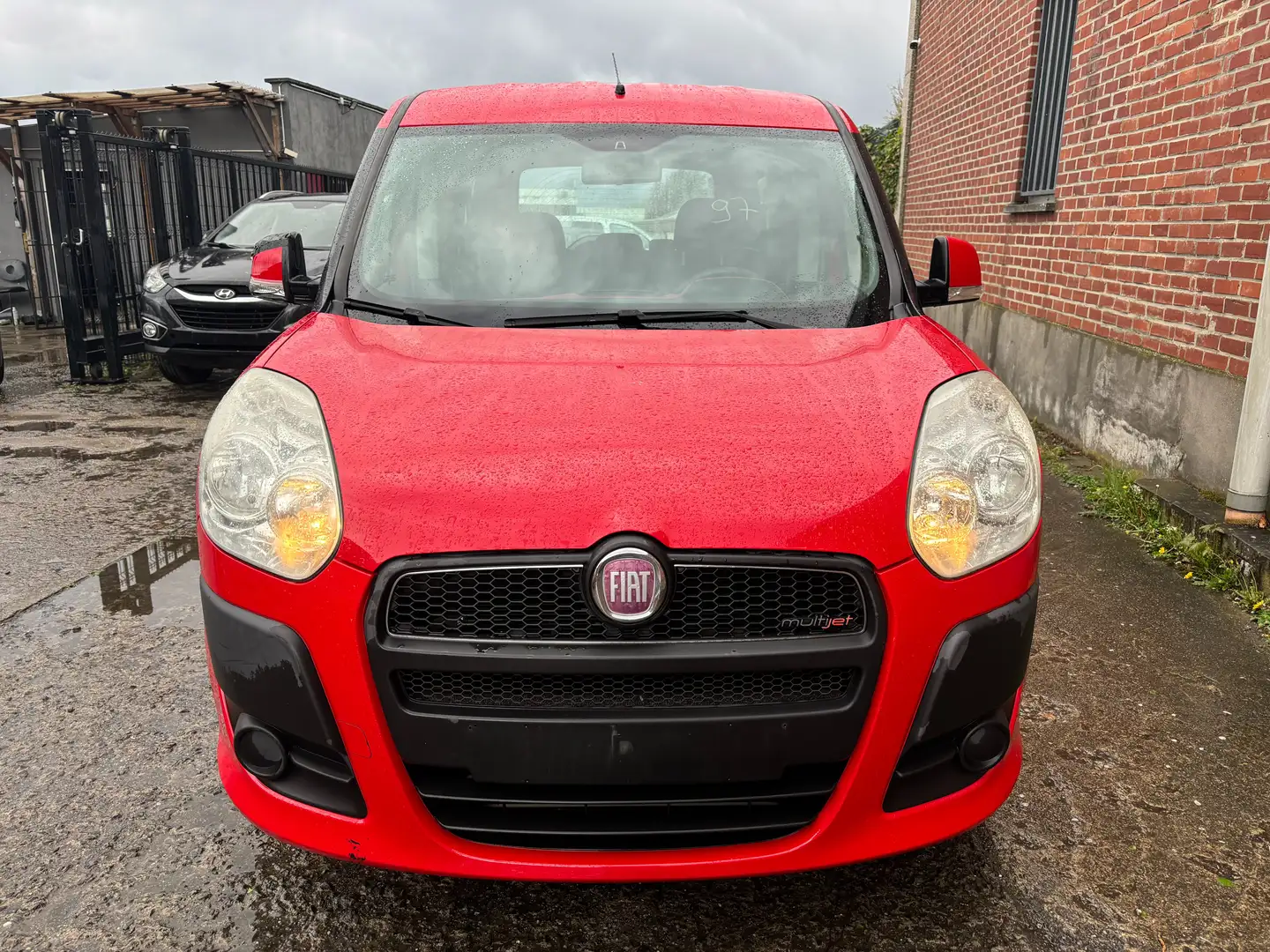 Fiat Doblo 1.3 Multijet Prêt à Immatriculer!! Kırmızı - 1