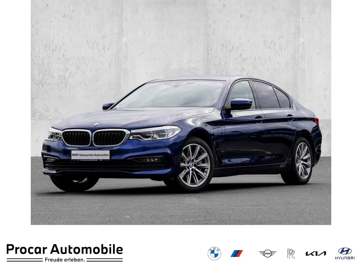 BMW 530 e iPerformance SPORT LINE+HuD+DA+PA+ADAPT.LED Blau - 1