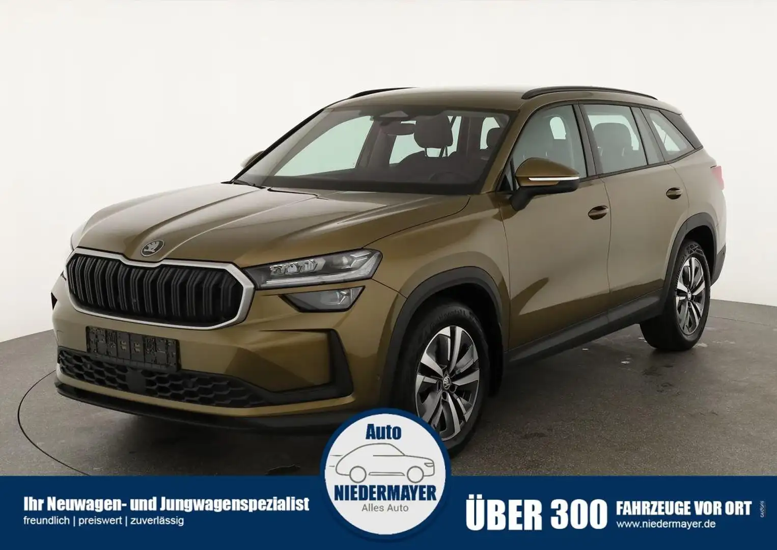 Skoda Kodiaq 2.0 TDI DSG 4x4 Selection, 7-Sitzer, AHK, Area, Ma Золотистый - 1