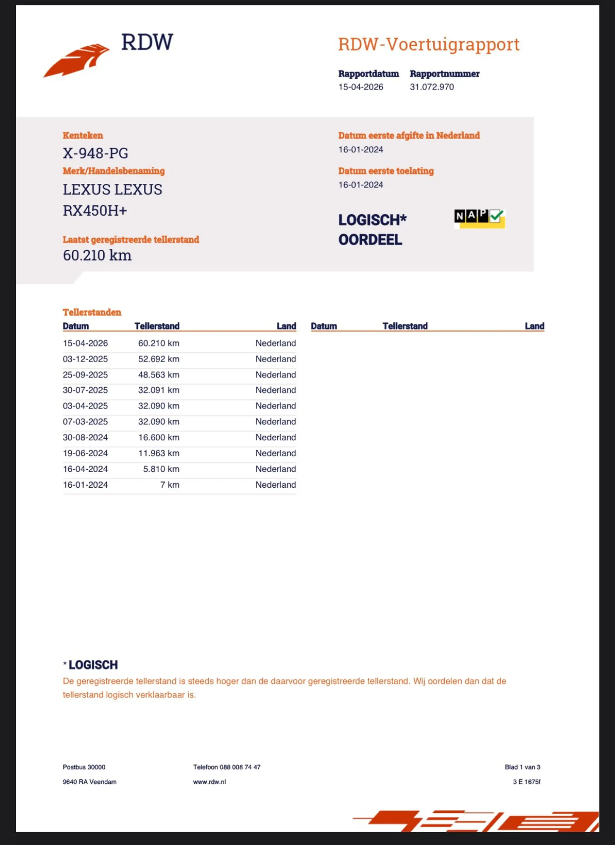 Lexus RX 450h 450h+ Plug-in Hybrid President Line I NL auto! I P — photo 11