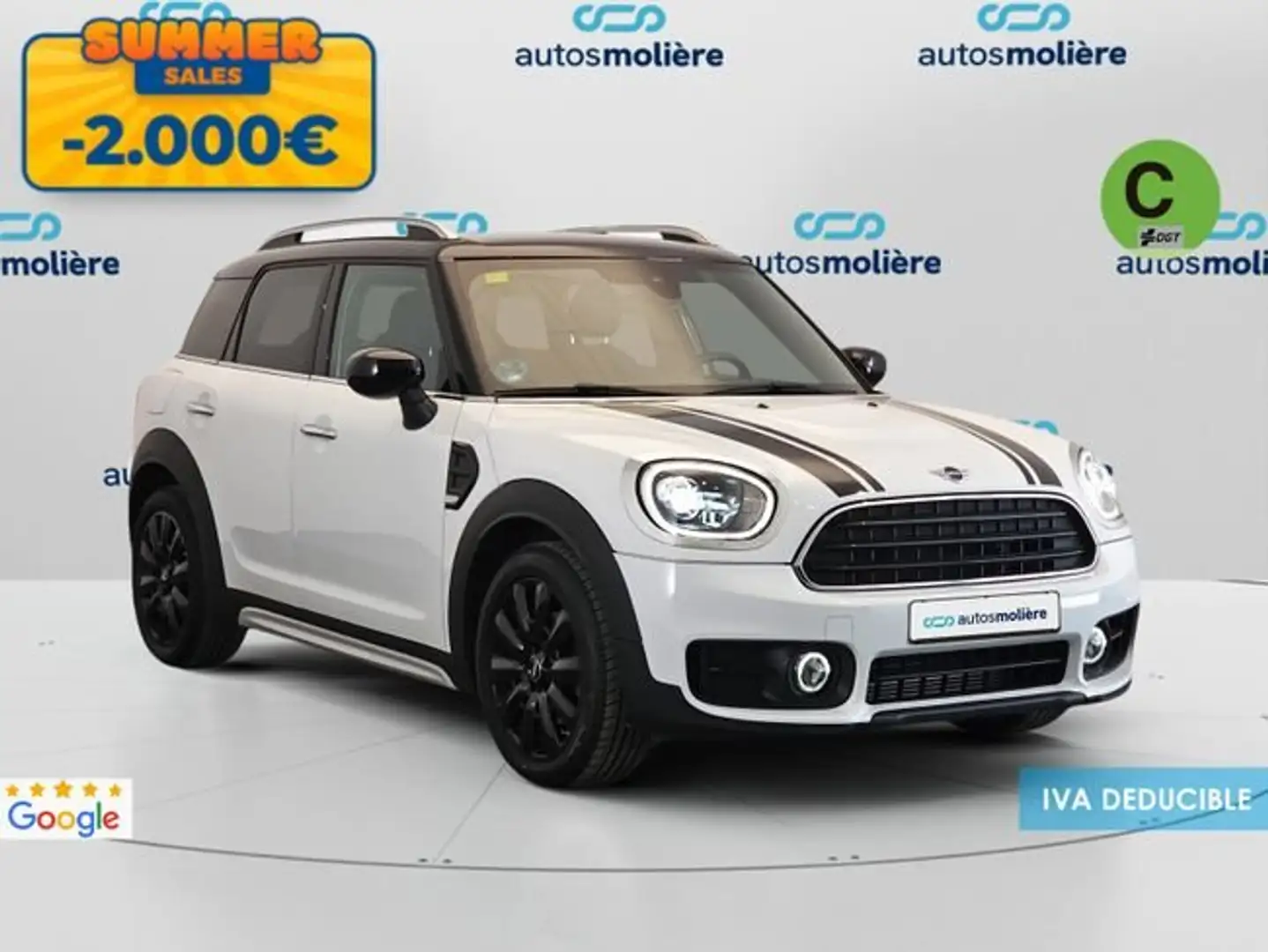 MINI One Countryman Cooper+100+kW+%28136+CV%29 Blanco - 2