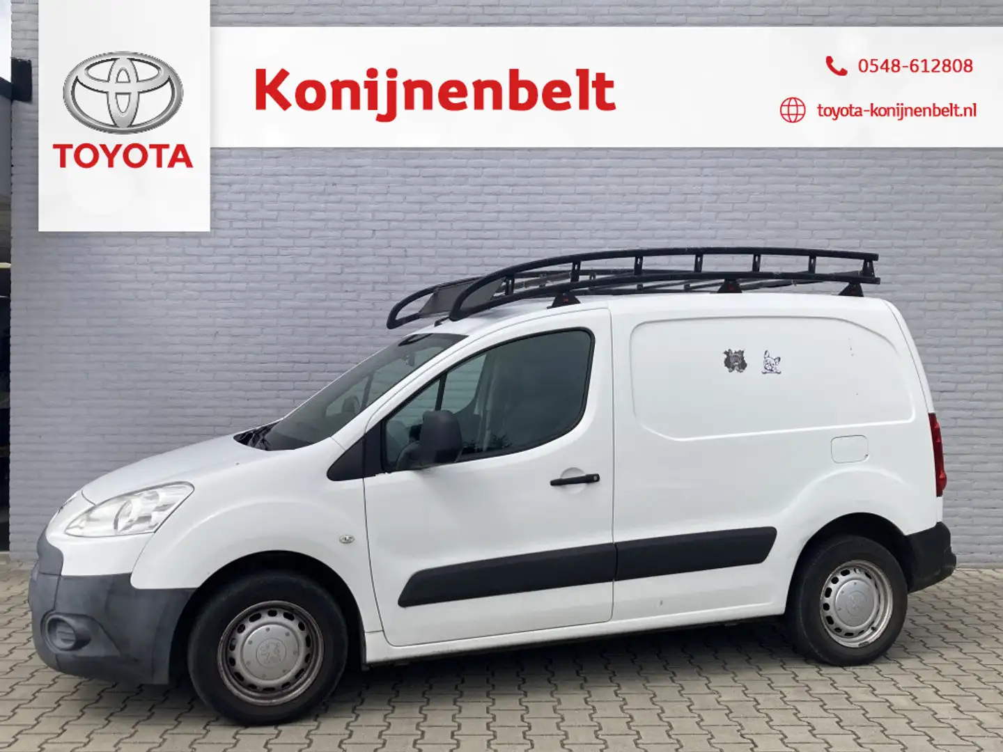 Peugeot Partner 120 1.6 HDI L1XR Pr+ | Airco | Trekhaak | CPV | Ni Wit - 1