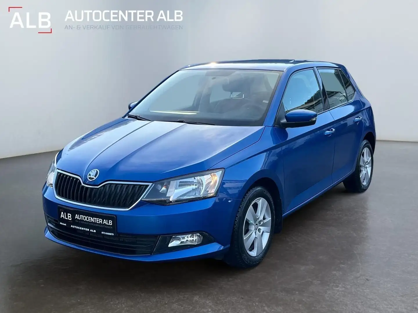 Skoda Fabia Ambition/TEMPOMAT/AUTOMATIK/TÜV/TOP/ Blau - 1