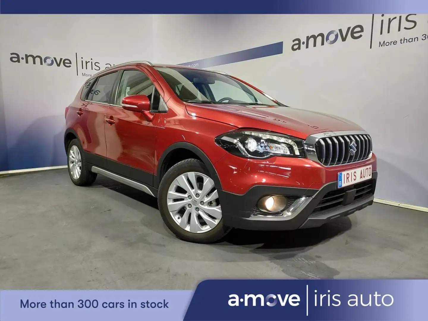 Suzuki SX4 S-Cross 1.0 | NAVI | CAM RECUL | AIRCO AUTO BIZONE Rouge - 1