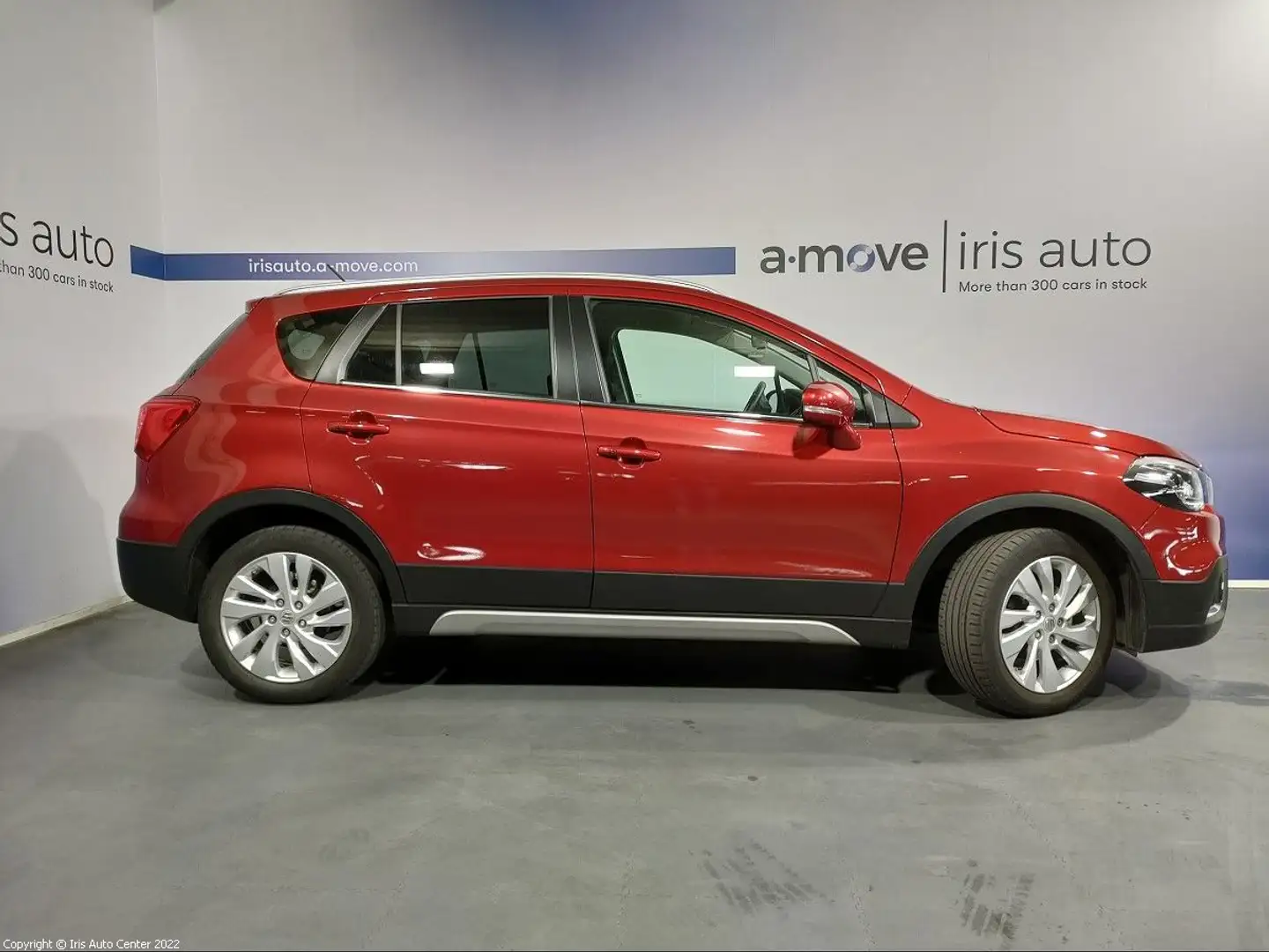 Suzuki SX4 S-Cross 1.0 | NAVI | CAM RECUL | AIRCO AUTO BIZONE Rouge - 2