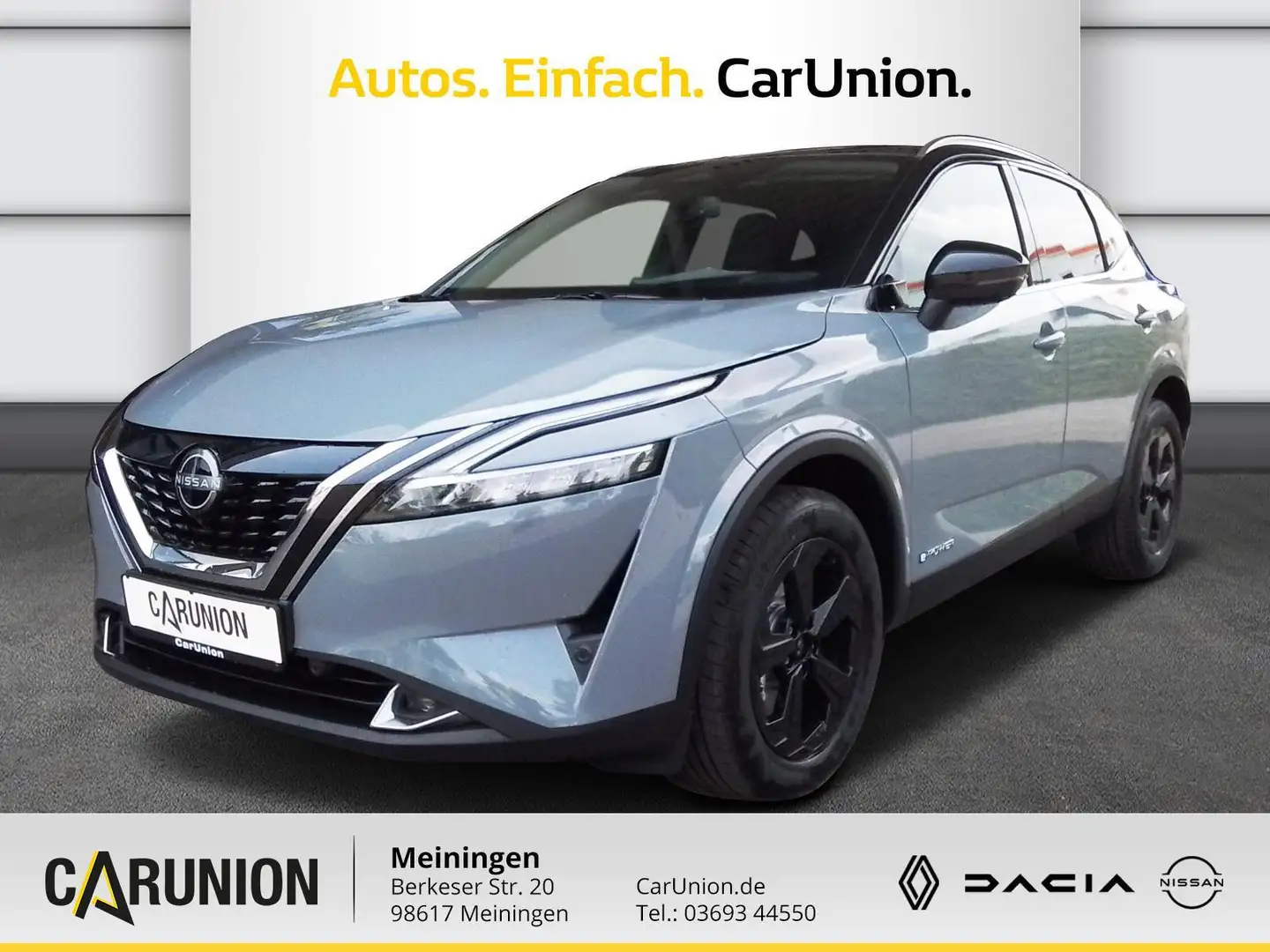 Nissan Qashqai 1.5 VC-T e-POWER 190 PS Black Edition Grau - 1