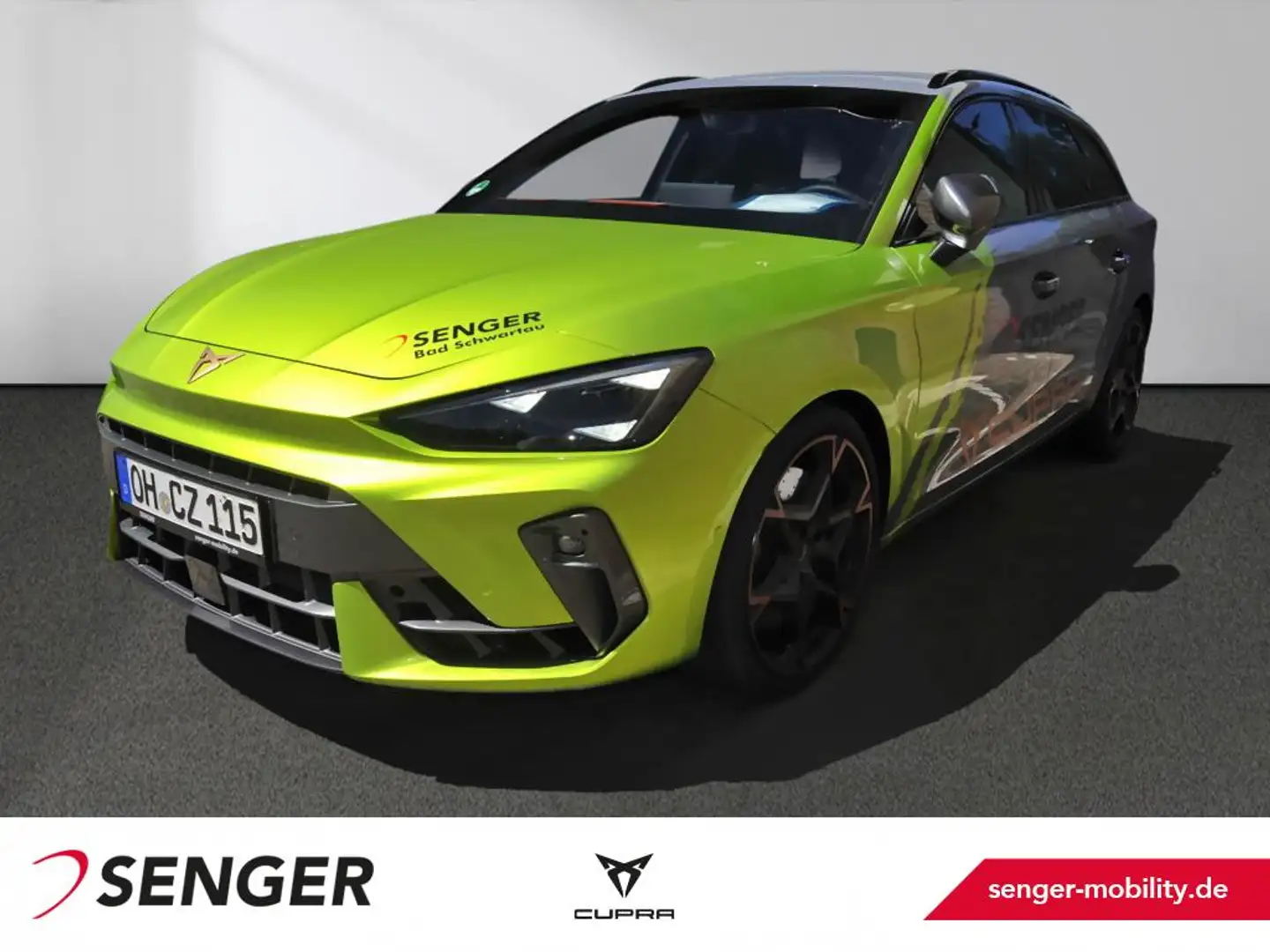 CUPRA Leon Sportstourer 2.0 TSI 4Drive VZ Edge-Paket Blau - 1